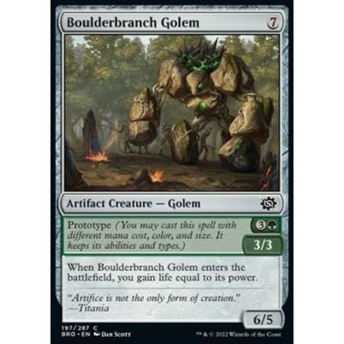Boulderbranch Golem - Golem Ramacigno - [BRO] [NM]