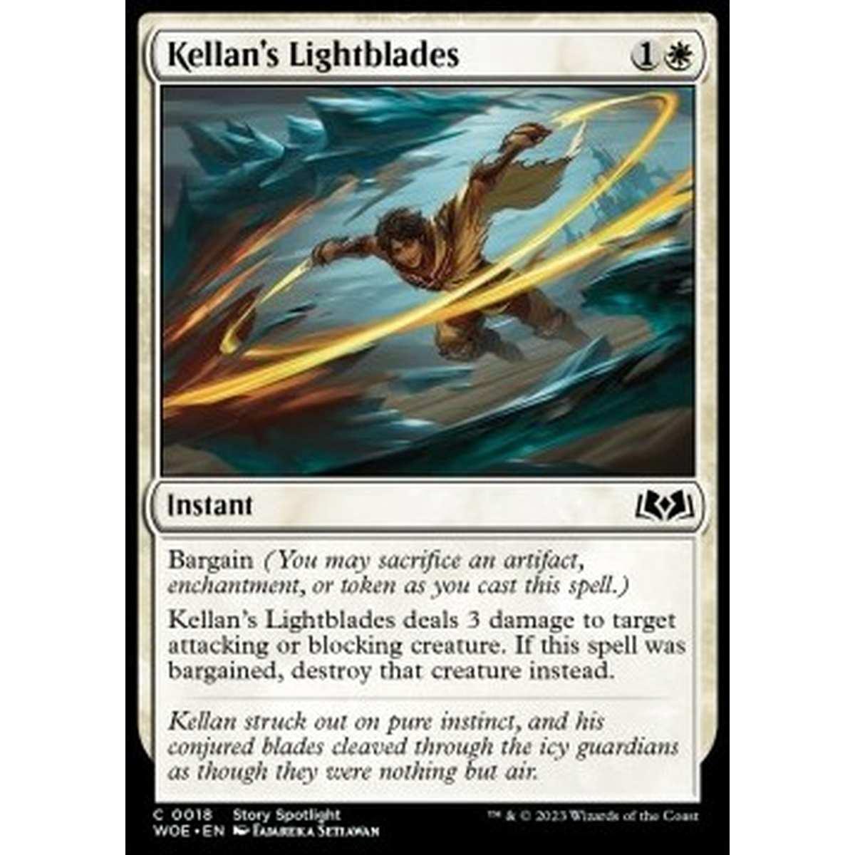 Kellan's Lightblades - Kellan's Lightblades - [WOE] [NM] [Foil]