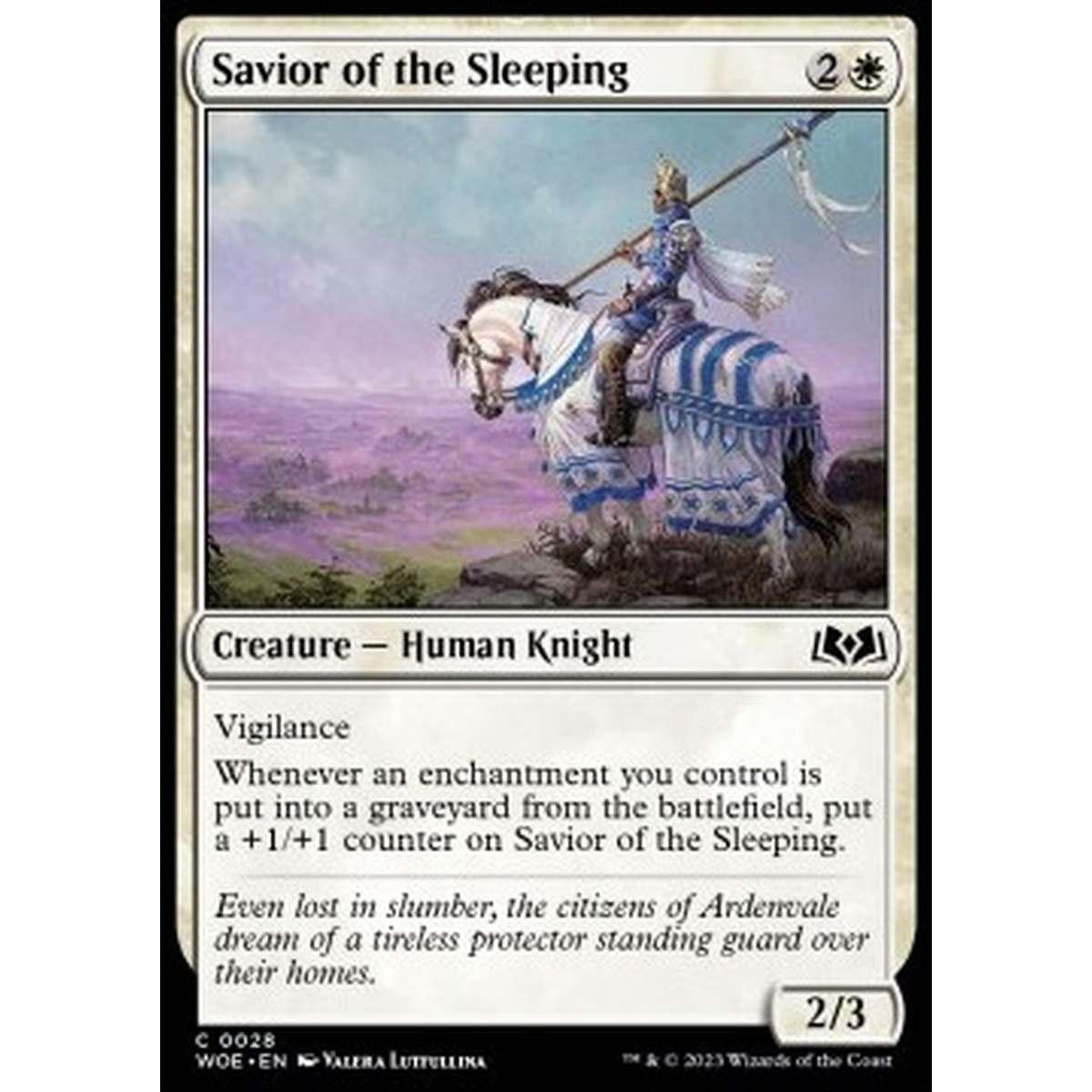 Savior of the Sleeping - Savior of the Sleeping - [WOE] [NM] [Foil]