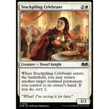 Stockpiling Celebrant - Stockpiling Celebrant - [WOE] [NM] [Foil]