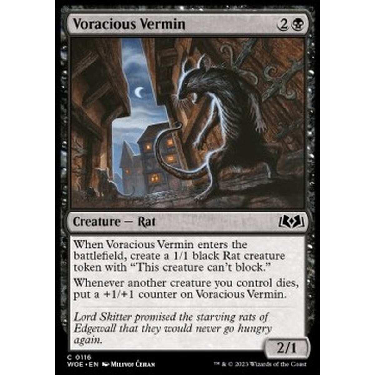 Voracious Vermin - Voracious Vermin - [WOE] [NM] [Foil]