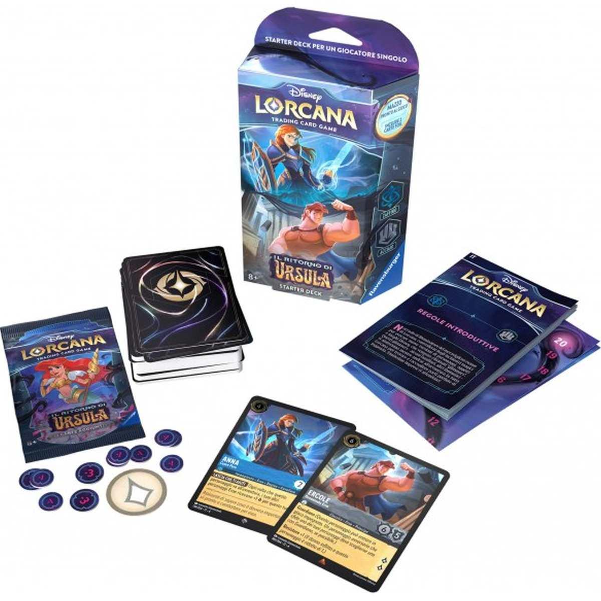 Ursula's Return - Il Ritorno di Ursula - Bundle 2 Mazzi Starter Deck Lorcana ITA