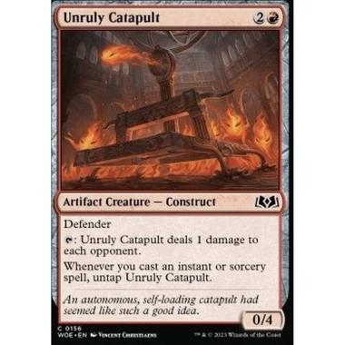 Unruly Catapult - Unruly Catapult - [WOE] [NM] [Foil]