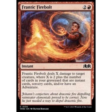 Frantic Firebolt - Frantic Firebolt - [WOE] [NM] [Foil]