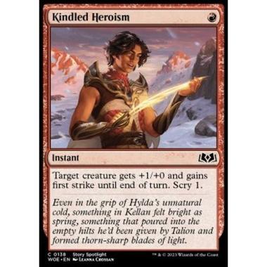 Kindled Heroism - Kindled Heroism - [WOE] [NM] [Foil]