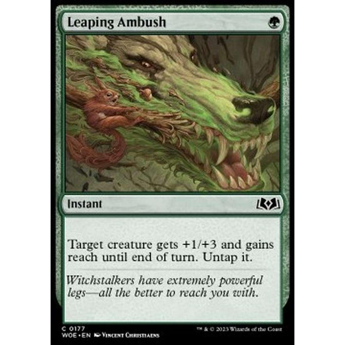 Leaping Ambush - Leaping Ambush - [WOE] [NM] [Foil]