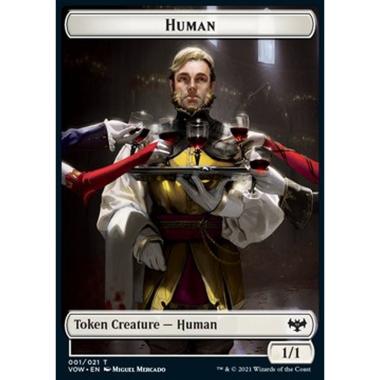 Human Token (White 1/1) - Human Token (White 1/1) - [XVOW] [NM]