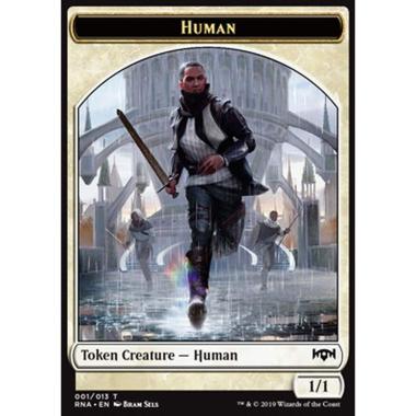 Human Token (White 1/1) - Human Token (White 1/1) - [RNA] [NM]