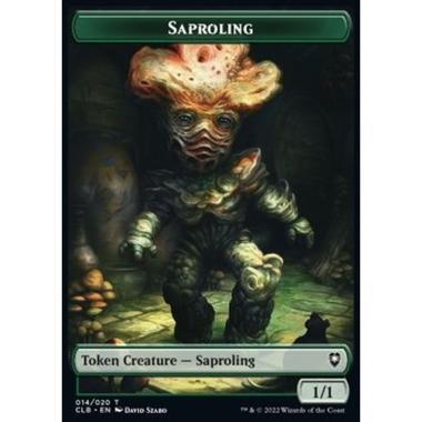 Saproling Token (Green 1/1) - Saproling Token (Green 1/1) - [XCLB] [NM]