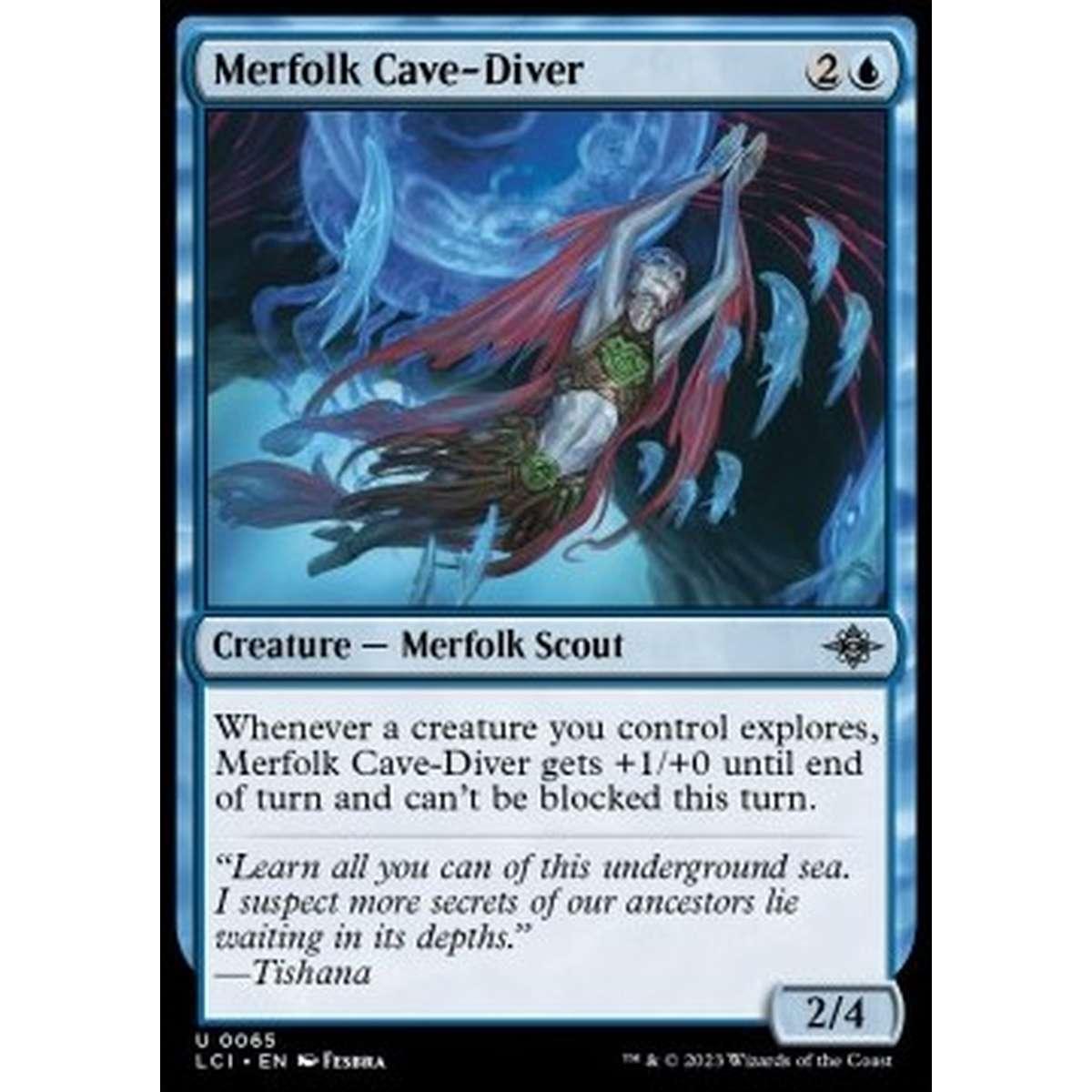 Merfolk Cave-Diver - Merfolk Cave-Diver - [LCI] [NM]