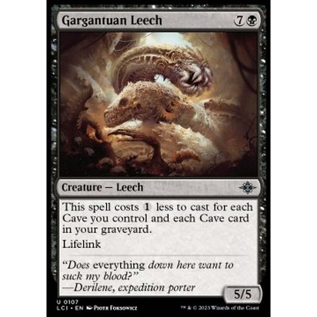 Gargantuan Leech - Gargantuan Leech - [LCI] [NM]