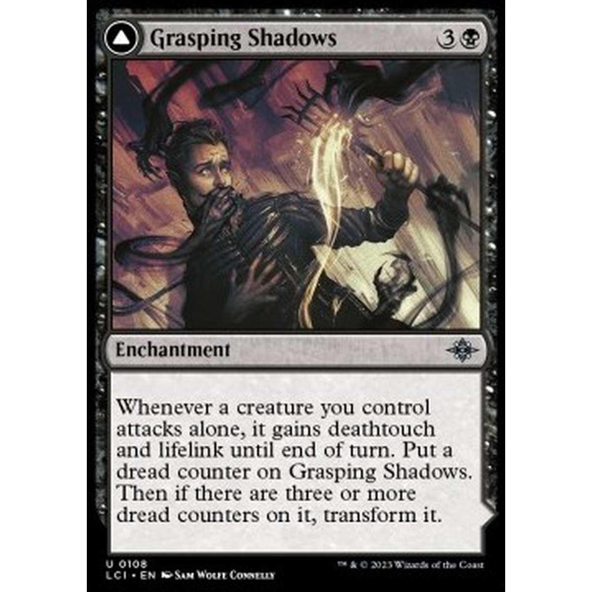 Grasping Shadows // Shadows' Lair - Grasping Shadows // Shadows' Lair - [LCI] [NM]
