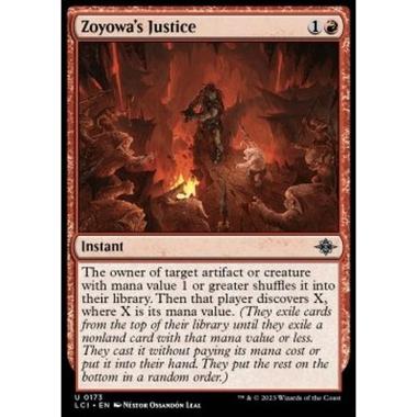 Zoyowa's Justice - Zoyowa's Justice - [LCI] [NM]