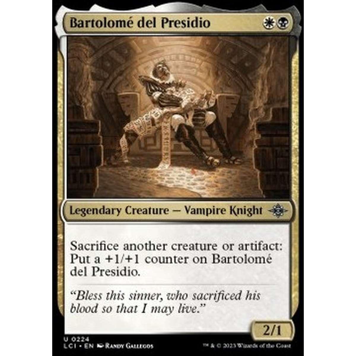 BartolomÃ© del Presidio - BartolomÃ© del Presidio - [LCI] [NM]