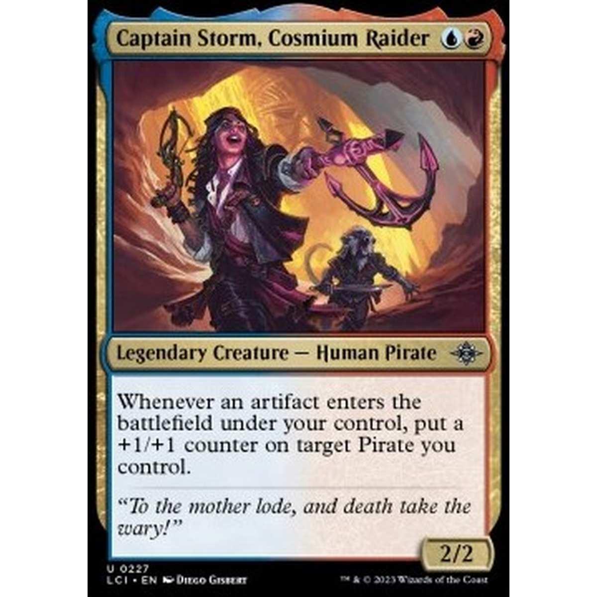 Captain Storm, Cosmium Raider - Captain Storm, Cosmium Raider - [LCI] [NM]