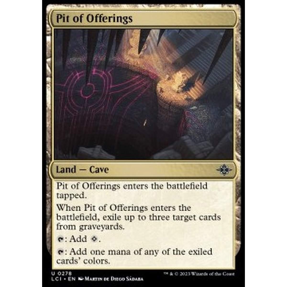 Pit of Offerings - Pit of Offerings - [LCI] [NM]