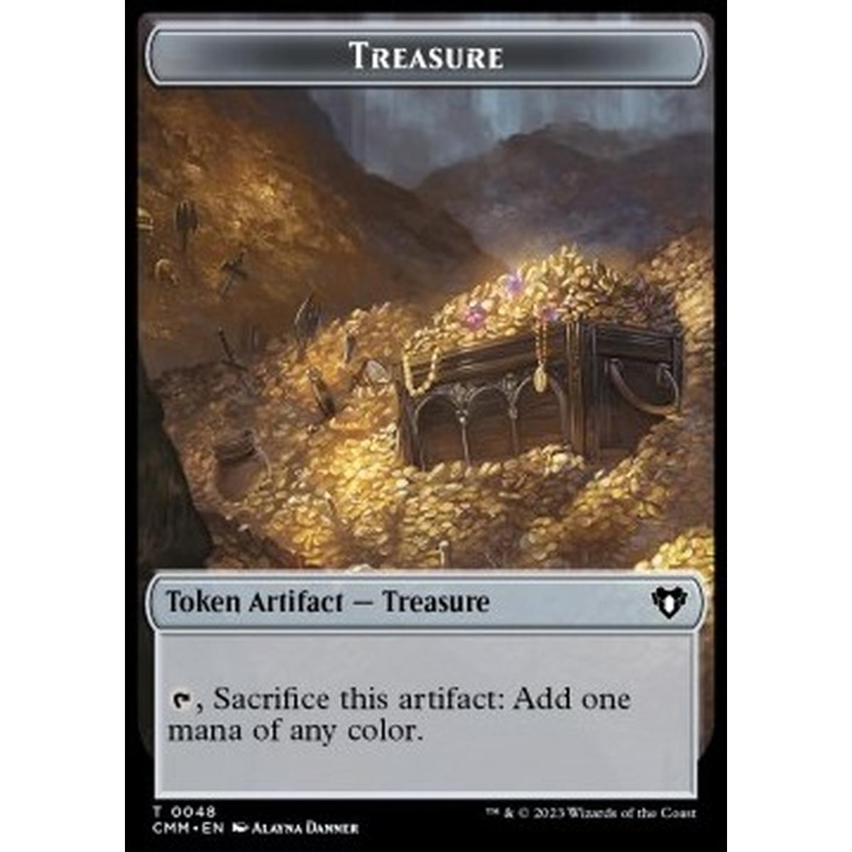 Treasure Token // Drake Token (U 2/2) - Treasure Token // Drake Token (U 2/2) - [XCMM] [NM]