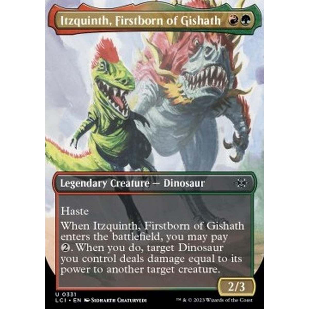 Itzquinth, Firstborn of Gishath - Itzquinth, Firstborn of Gishath - [XLCI] [NM]