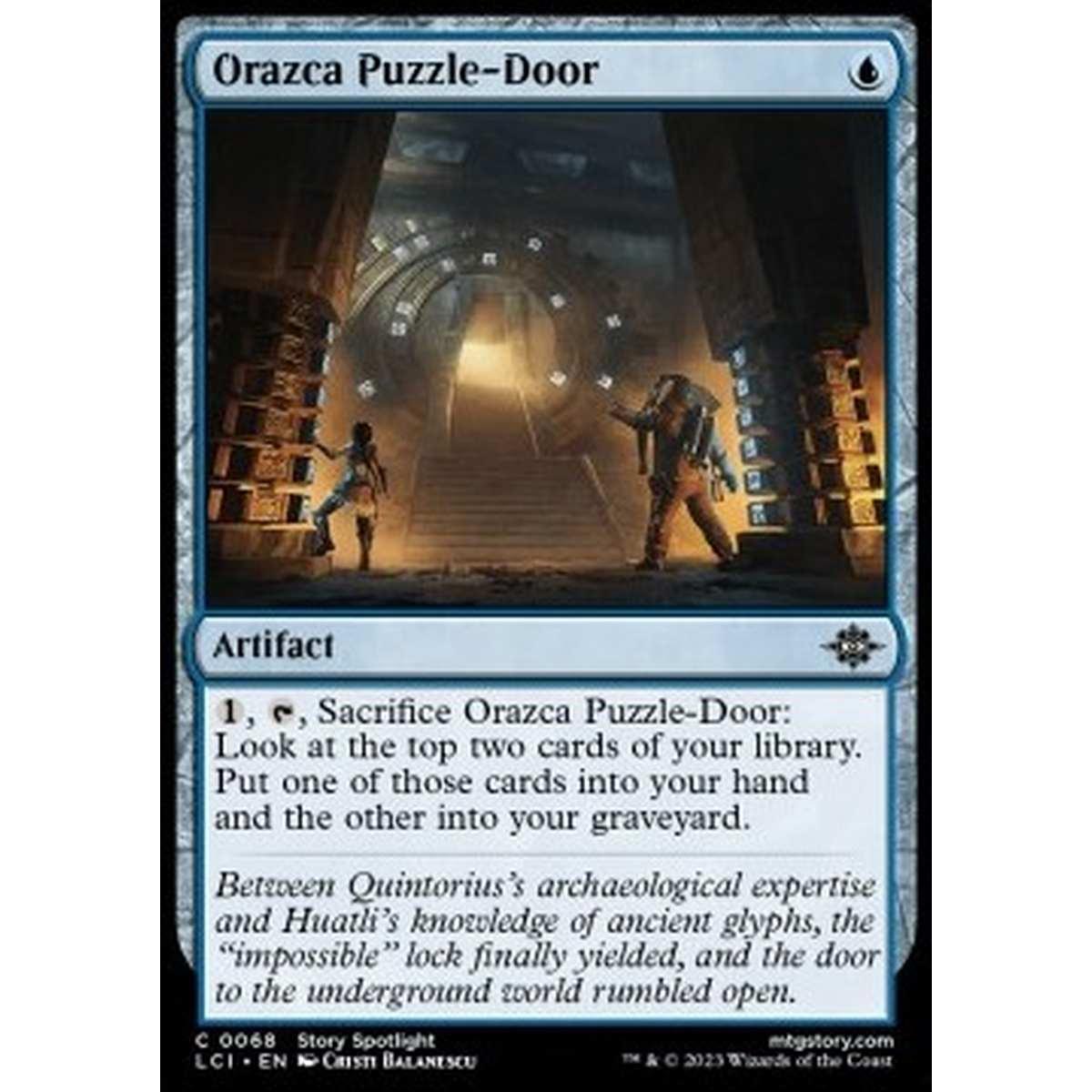 Orazca Puzzle-Door - Orazca Puzzle-Door - [LCI] [NM] [Foil]