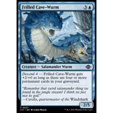 Frilled Cave-Wurm - Frilled Cave-Wurm - [LCI] [NM] [Foil]