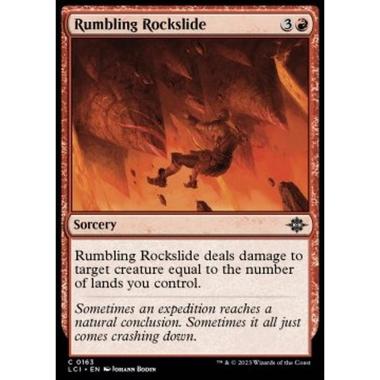Rumbling Rockslide - Rumbling Rockslide - [LCI] [NM] [Foil]