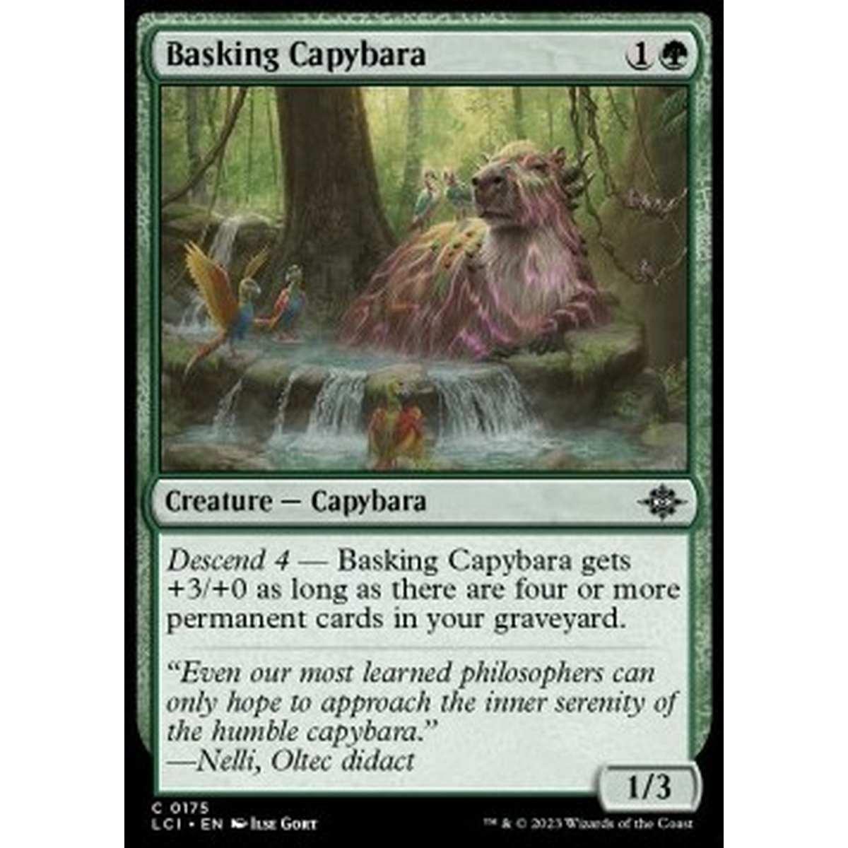 Basking Capybara - Basking Capybara - [LCI] [NM] [Foil]
