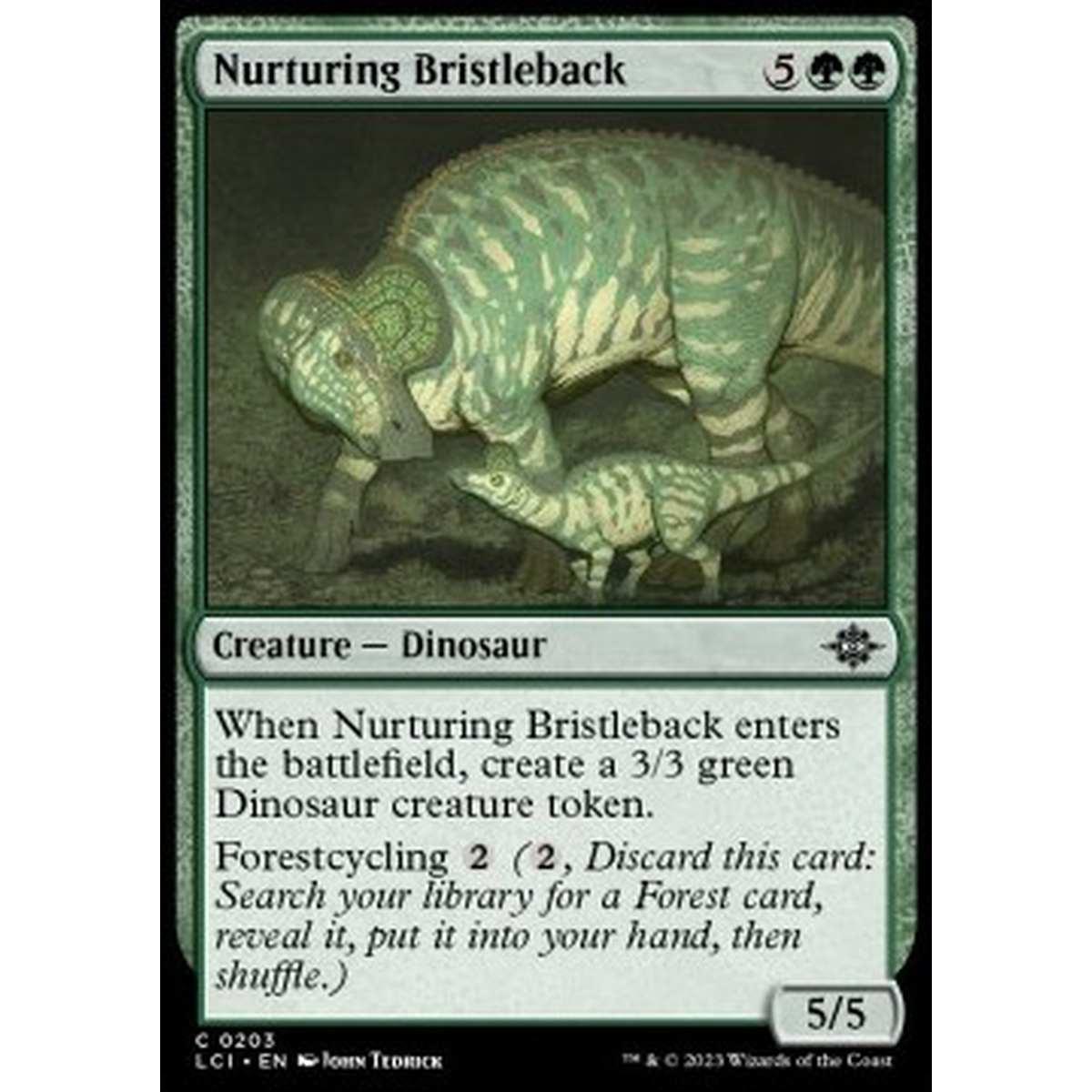 Nurturing Bristleback - Nurturing Bristleback - [LCI] [NM] [Foil]