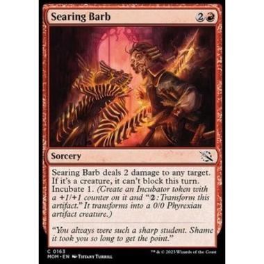 Searing Barb - Barbiglio Rovente - [MOM] [NM] [Foil]
