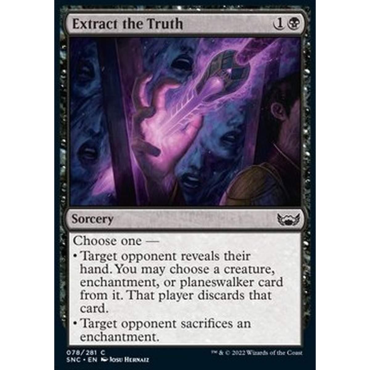 Extract the Truth - Estrarre la VeritÃ - [SNC] [NM]