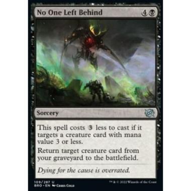 No One Left Behind - Nessuno Rimane Indietro - [BRO] [NM]