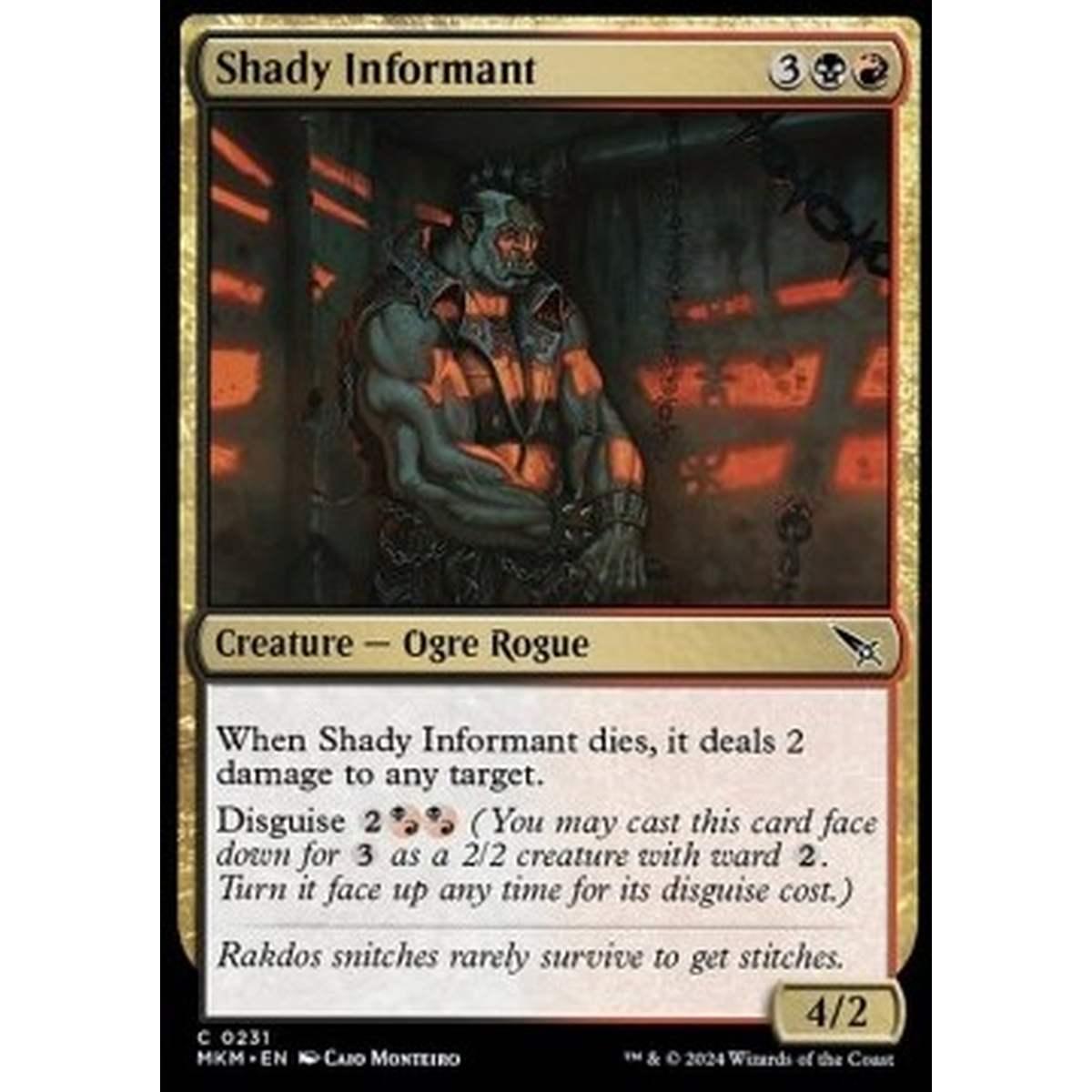 Shady Informant - Shady Informant - [MKM] [NM]
