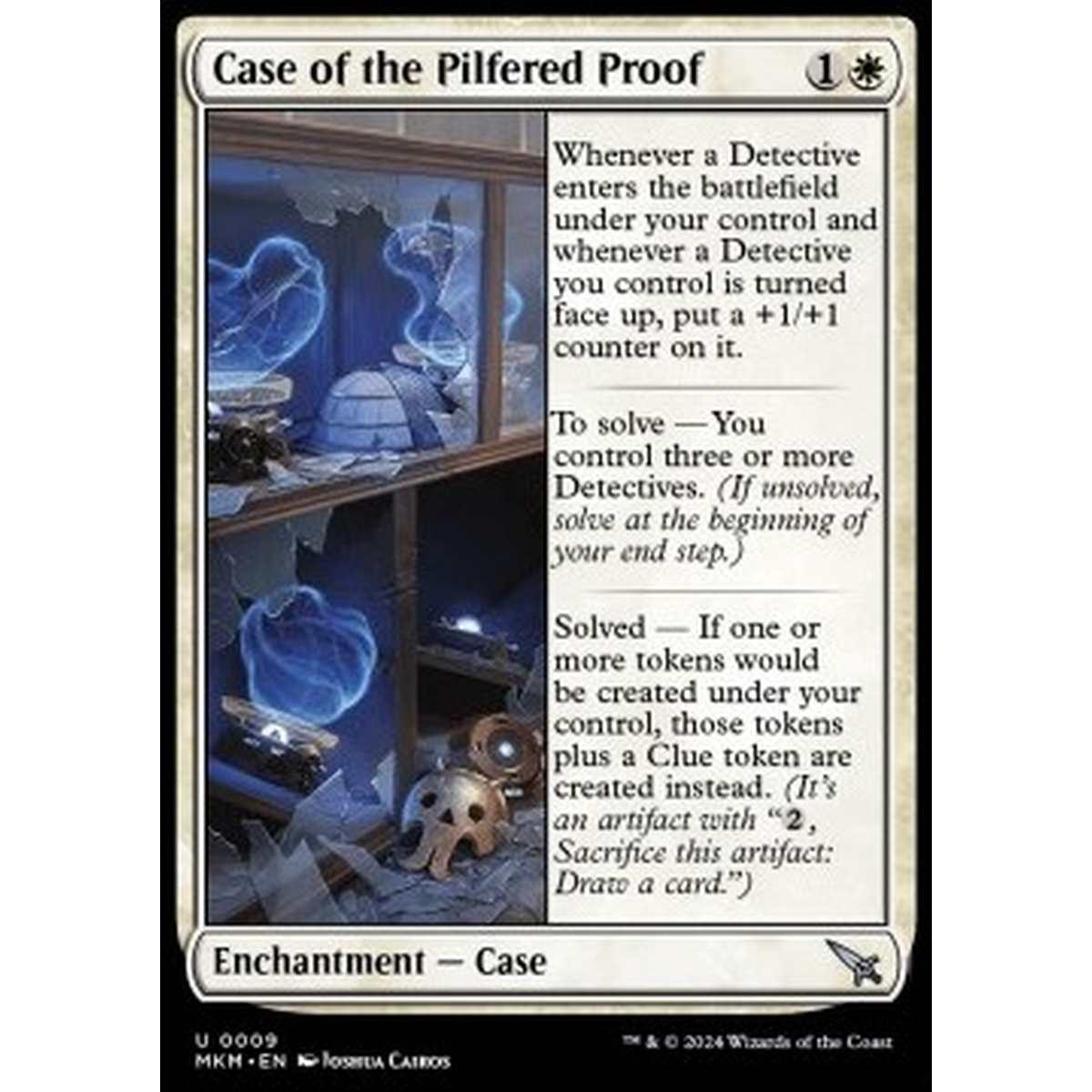 Case of the Pilfered Proof - Case of the Pilfered Proof - [MKM] [NM]