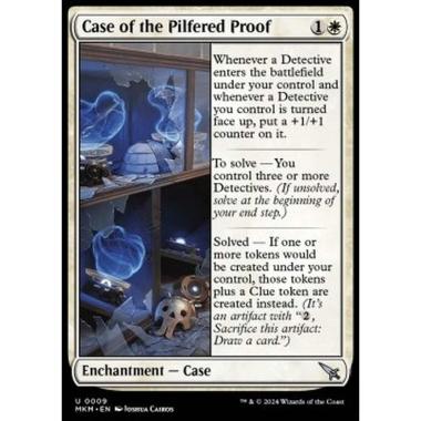 Case of the Pilfered Proof - Case of the Pilfered Proof - [MKM] [NM]
