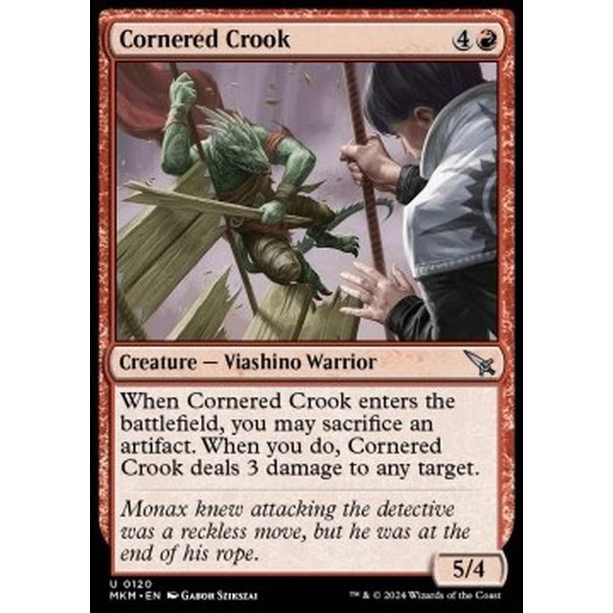 Cornered Crook - Cornered Crook - [MKM] [NM]