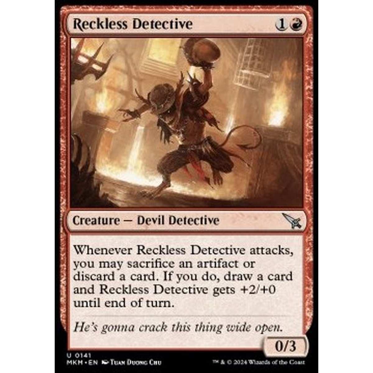 Reckless Detective - Reckless Detective - [MKM] [NM]