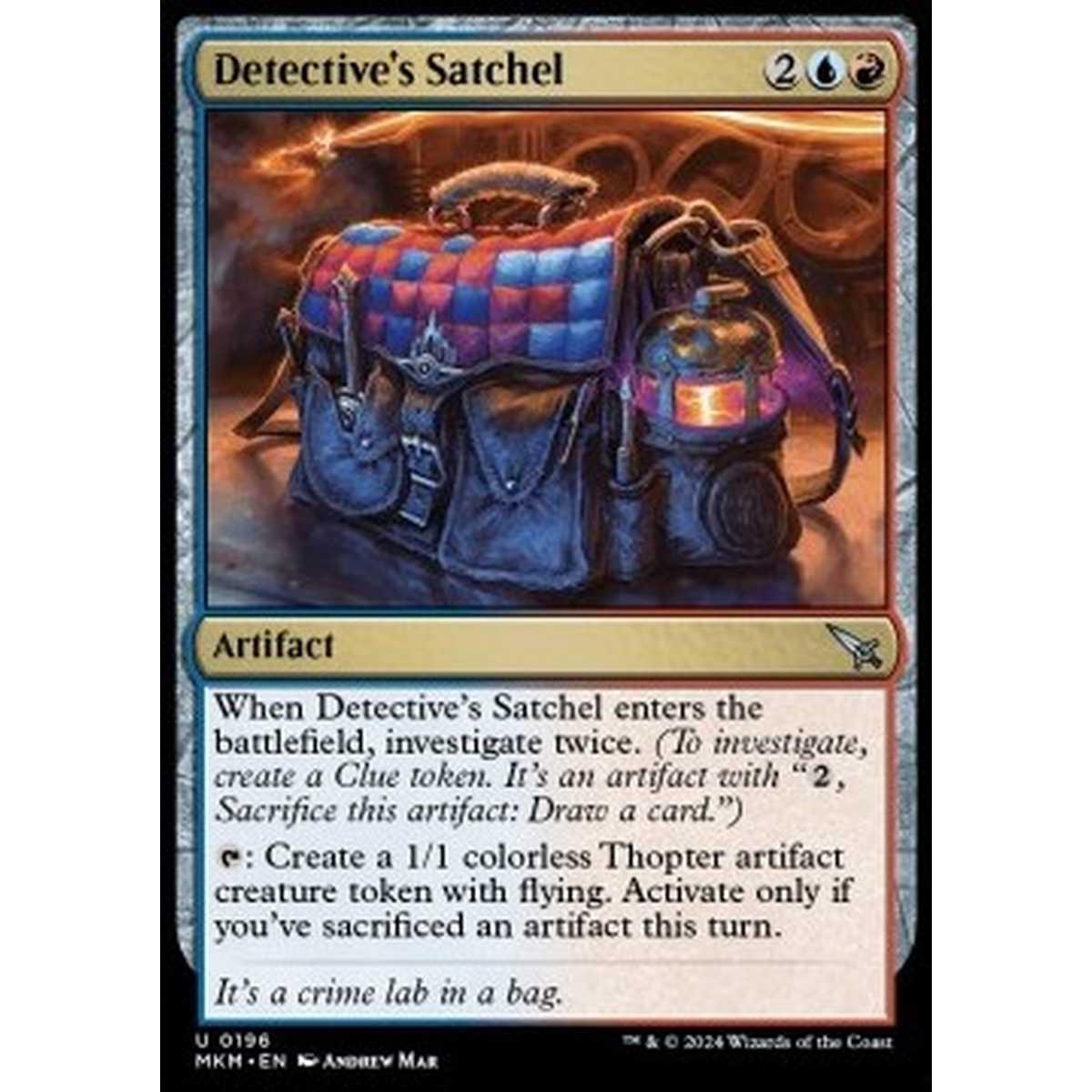 Detective's Satchel - Detective's Satchel - [MKM] [NM]