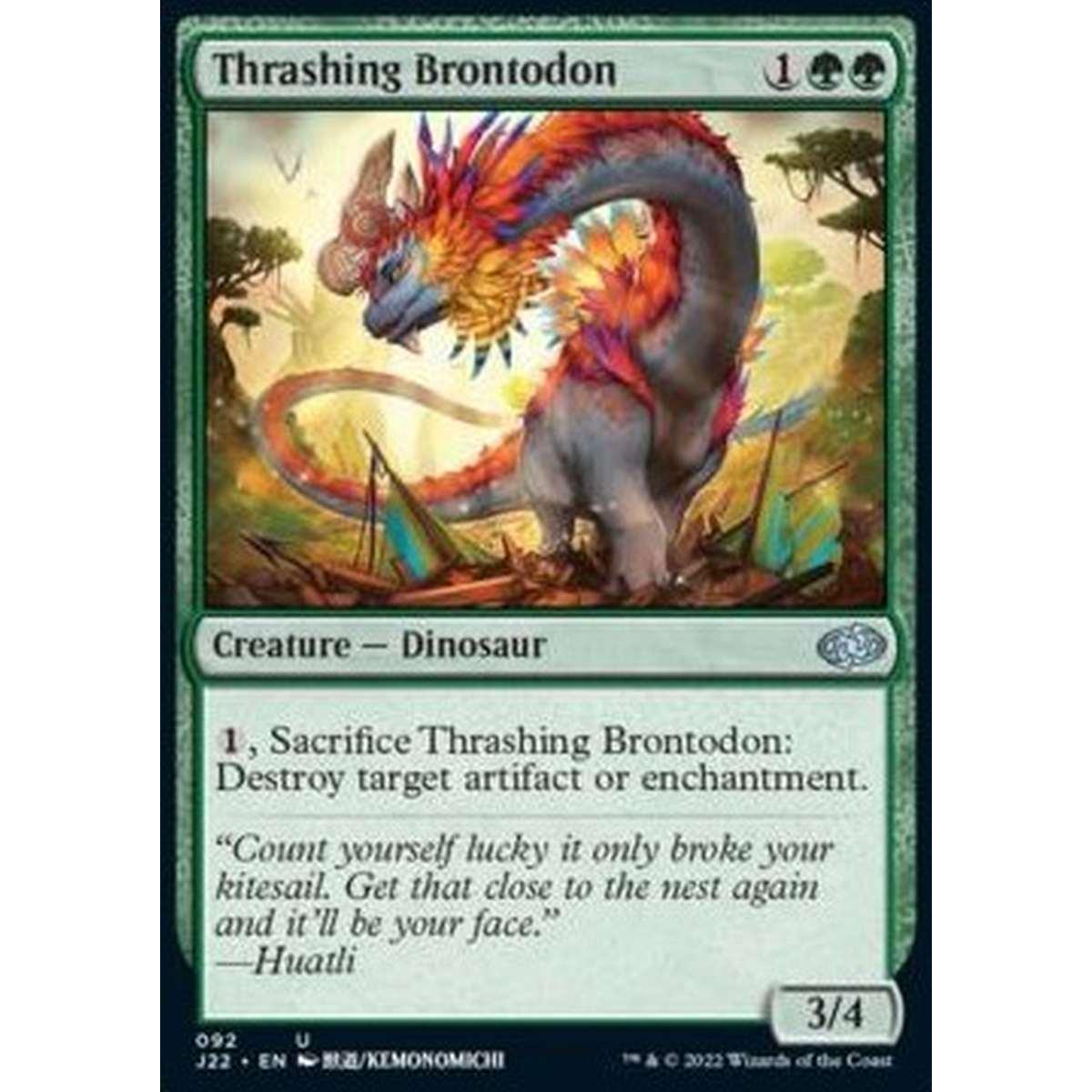 Thrashing Brontodon - Thrashing Brontodon - [J22] [NM]