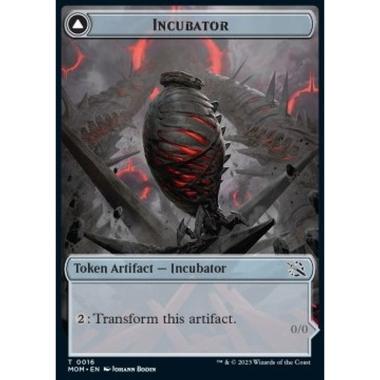Incubator Token // Phyrexian Token (A 0/0) (V.1) - Incubator Token // Phyrexian Token (A 0/0) (V.1) - [XMOM] [NM]