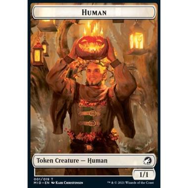 Human Token (White 1/1) - Human Token (White 1/1) - [XMID] [NM]