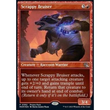 Scrappy Bruiser - Picchiatore Agguerrito - [PMOM] [NM]