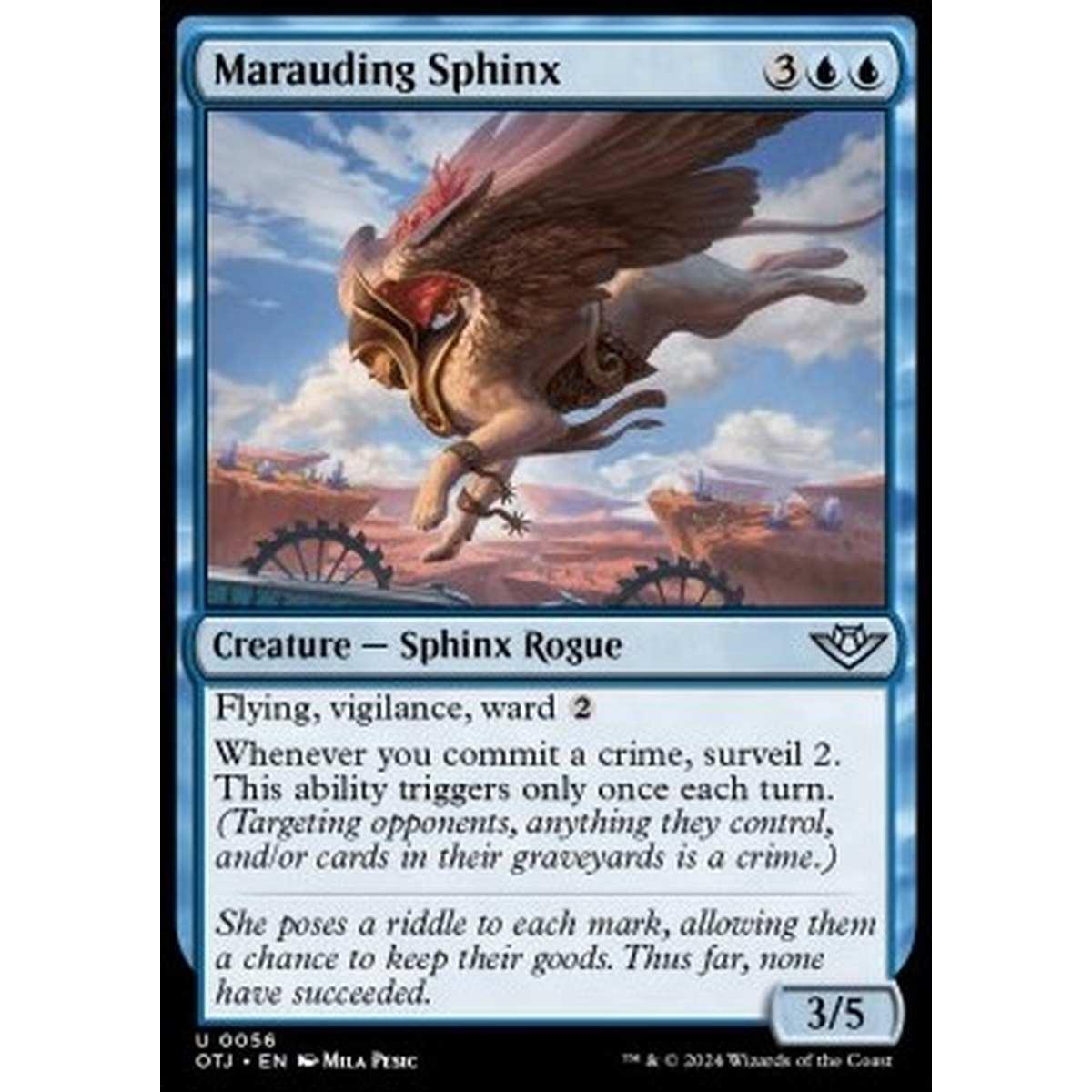 Marauding Sphinx - Marauding Sphinx - [OTJ] [NM]