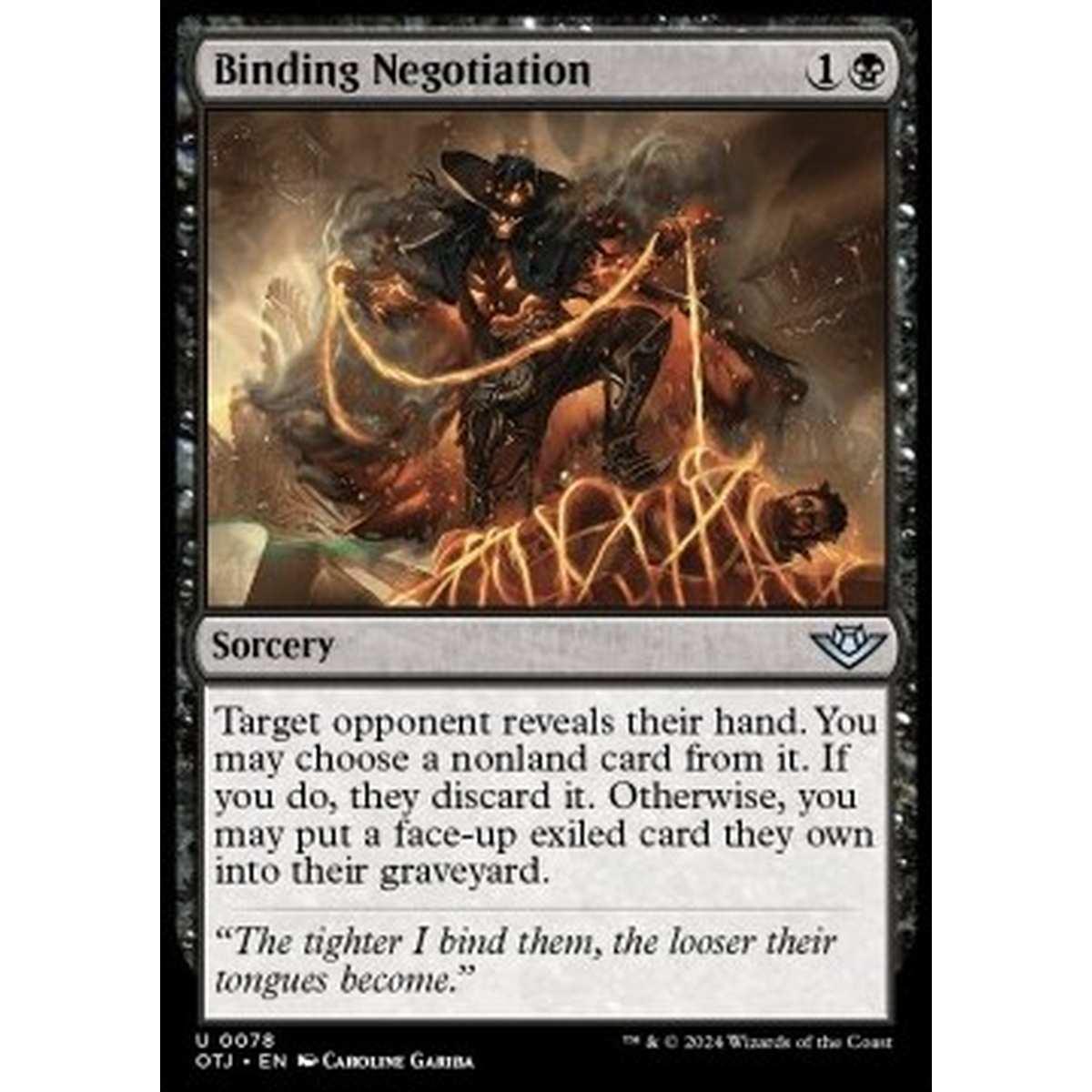 Binding Negotiation - Binding Negotiation - [OTJ] [NM]