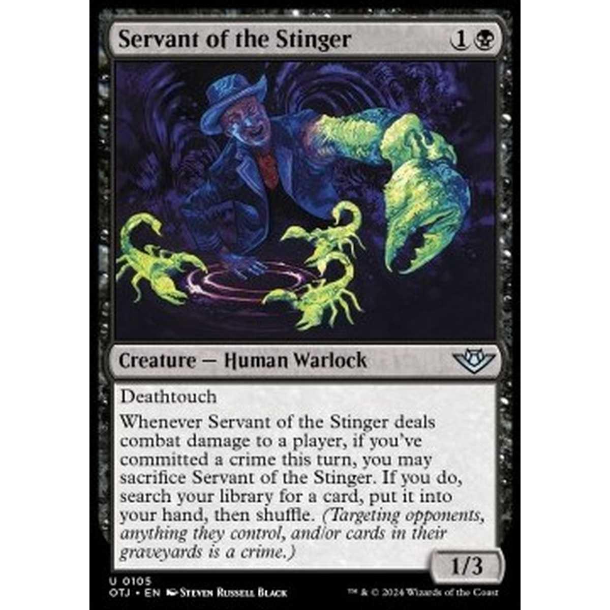 Servant of the Stinger - Servant of the Stinger - [OTJ] [NM]