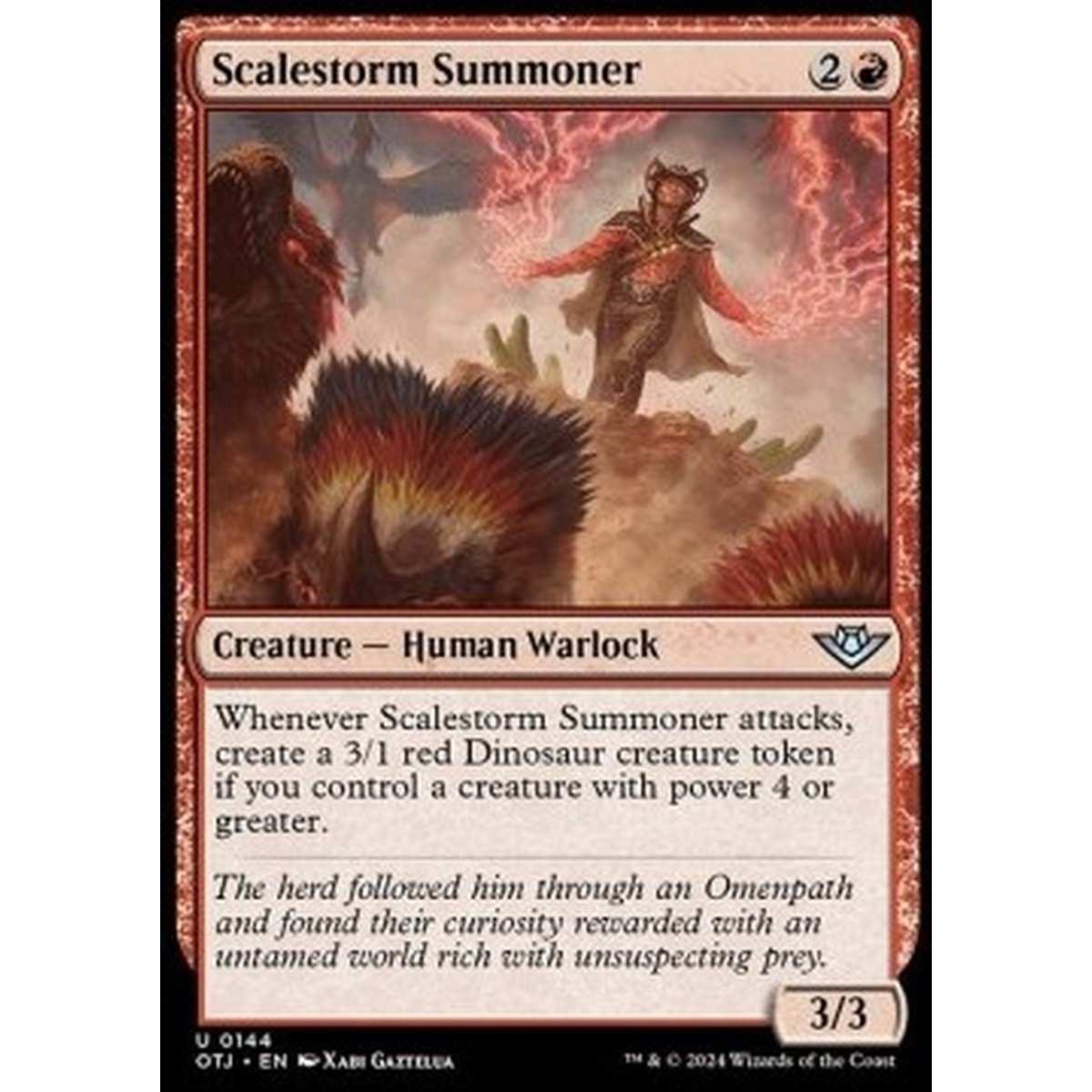 Scalestorm Summoner - Scalestorm Summoner - [OTJ] [NM]