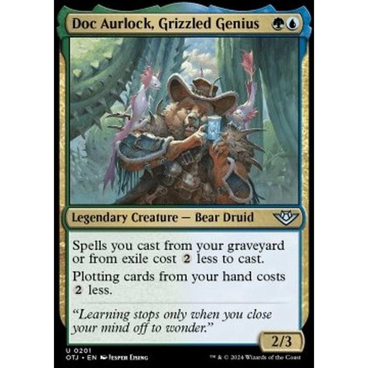 Doc Aurlock, Grizzled Genius - Doc Aurlock, Grizzled Genius - [OTJ] [NM]