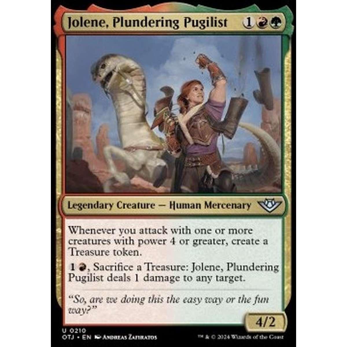 Jolene, Plundering Pugilist - Jolene, Plundering Pugilist - [OTJ] [NM]