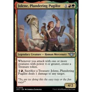 Jolene, Plundering Pugilist - Jolene, Plundering Pugilist - [OTJ] [NM]