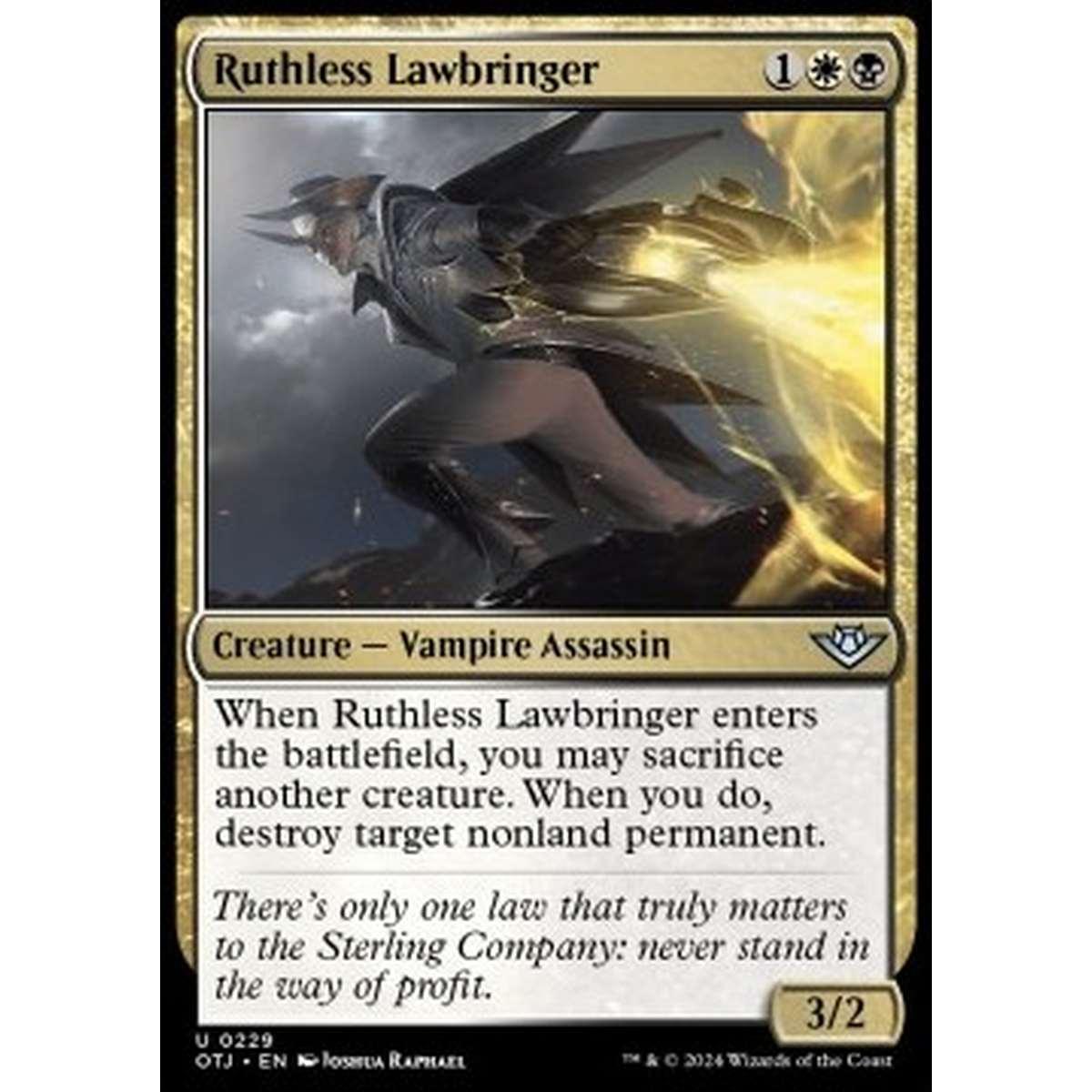Ruthless Lawbringer - Ruthless Lawbringer - [OTJ] [NM]