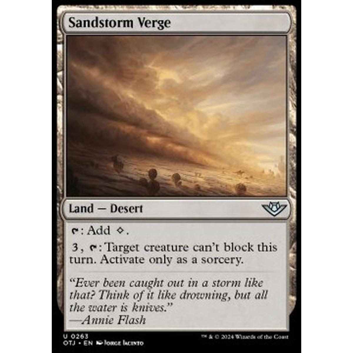 Sandstorm Verge - Sandstorm Verge - [OTJ] [NM]