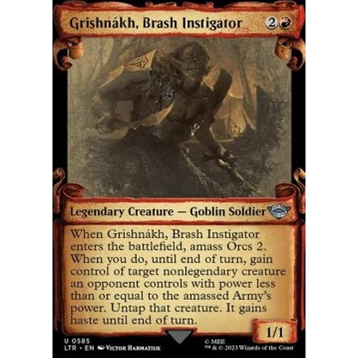 GrishnÃ¡kh, Brash Instigator (V.1) - GrishnÃ¡kh, Brash Instigator (V.1) - [LTRH] [NM]